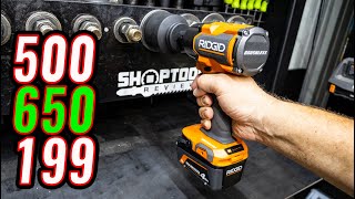 4 MODES NEW RIDGID Mid Torque Impact Wrench Review R86012 [upl. by Nohcim788]