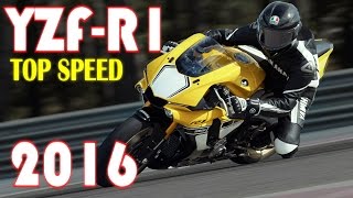 YAMAHA YZFR1 2016 TOP SPEED RIDE 300 kmh [upl. by Adkins]