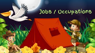 Jobs and Occupations Vocabulary for Kids  Jobs and Occupations for Kids  Professions Lesson [upl. by Ennairac7]