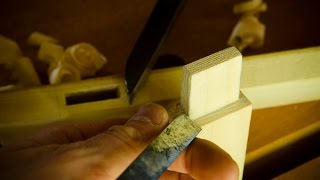 How to Make Mortise and Tenon Joints with Hand Tools [upl. by Sharl]