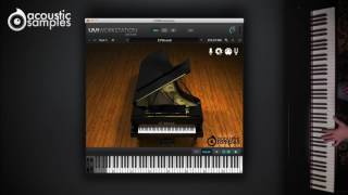 review vst instrument  review C7 Grand piano by Acousticsamples [upl. by Freedman988]