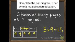 Multiplication as Comparison 33 [upl. by Smeaj]