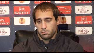 Pablo Zabaleta aiming for European and Premier League success [upl. by Sitof615]