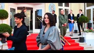 Louis Garrel et Noémie Merlant  Souvenirs de Cabourg Film Festival 2023 [upl. by Pattie641]