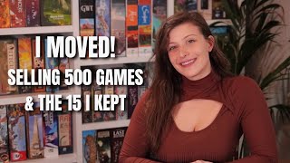 I Moved Selling 500 Board Games amp The 15 I Kept [upl. by Mathew]