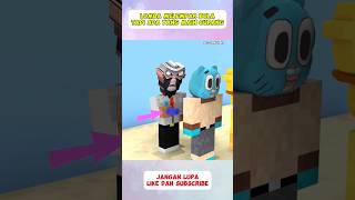 Ketika melempar bola tapi pakai cara curang minecraft roblox short [upl. by Zenia312]