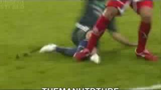 Axel Witsel quotHorrorTacklequot on Marcin Wasilewski HD [upl. by Adekam988]