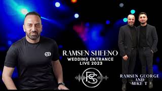 RAMSEN SHEENO LIVE WEDDING ENTRANCE 2023 [upl. by Ynoble]