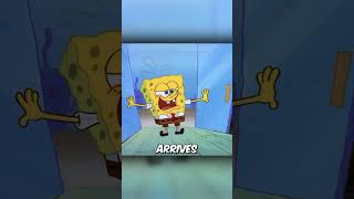 SpongeBobs First Day at the Krusty Krab 😲🍔 spongebob [upl. by Materi]