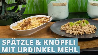 Spätzle Knöpfli  Klassisch amp mit Urdinkel Vollkornmehl [upl. by Crary]