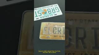 License plate blur [upl. by Seppala573]