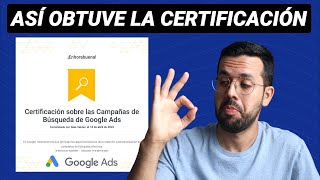 CERTIFICACIÓN de GOOGLE ADS 2024  Aprende Cómo Certificarte con Google [upl. by Garlaand375]