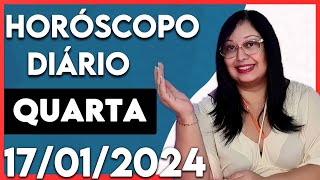 HOROSCOPO DO DIA PREVISAO DIARIA 17 01 2024 SIGNOS Cigana Carmencita [upl. by Pen]