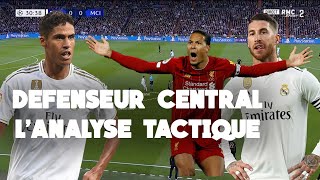 DEFENSEUR CENTRAL  LANALYSE TACTIQUE [upl. by Dorcas]