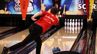 Francois Lavoie Bowling Release in Slow Motion PBA WSOB XI Edition [upl. by Idnerb]