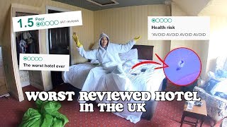 i stayed at the worst reviewed hotel in the UKand this is what happened  clickfortaz [upl. by Mayram]