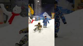 snow snowslide cute winter funny [upl. by Illoh206]