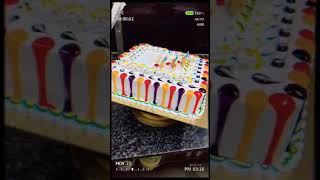 Chokshi cake video meksh₹ phorot cake vanillacakechocolatecakedecoratingvideo [upl. by Hairam]