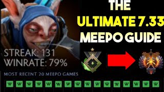 The Ultimate Meepo Guide to Gain FAST and EASY MMR in 733 Dota 2 2023 Meepo Tutorial [upl. by Merrel312]