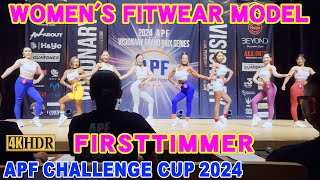 【APF CHALLENGE CUP 2024】WOMENS FITWEAR MODEL FIRSTTIMMER ウィメンズフィットウェアモデル ファーストタイマー APFチャレンジカップ2024 [upl. by Hudis258]