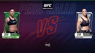 UFC Germaine De Randamie vs Alexis Davis mobile [upl. by Anicnarf]