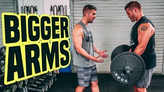 10 Best EZ Curl Bar Exercises for BIGGER Arms [upl. by Hausmann]