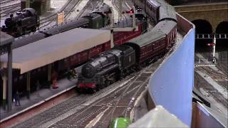 Gainsborough Model Railway Society winter Exhibition  28th December 2019 [upl. by Ytirahs]