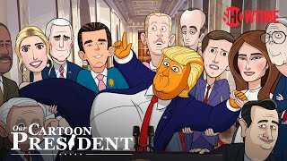 Our Cartoon President 2018  Teaser Trailer  Stephen Colbert SHOWTIME Series  SHOWTIME [upl. by Lazaro]