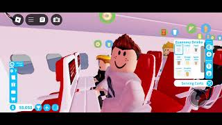 GEAR FAILURE Cabin Crew Simulator  B777300 from Seattle to Robloxia [upl. by Dunlavy]