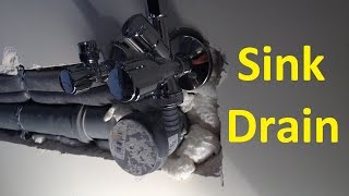 Sink Drain Installation [upl. by Newhall254]