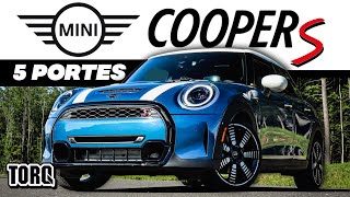 MINI COOPER S 5 PORTES 2022  ESSAI ROUTIER [upl. by Ayalahs47]