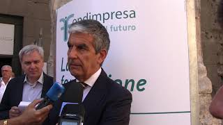 Intervista Bruno Scuotto  Presidente Fondimpresa [upl. by Elodia]