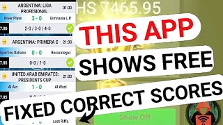 How to get FREE FIXED CORRECT SCORES with no fee or subscription [upl. by Columba771]