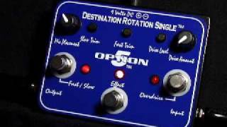 Option 5 Destination Rotation Single Vibe Pedal [upl. by Hazaki238]