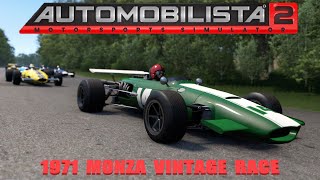 Formula Vintage at 1971 Monza AMS2 [upl. by Warms]