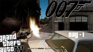 GTA IV LCPDFR 007 James Bond Mod Police Patrol  Day 1  Bond James Bond [upl. by Asyram179]