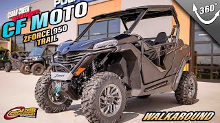 Walkaround  2024 CFMOTO ZForce 950 Trail [upl. by Arodoet50]