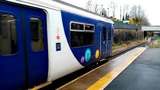 Northern Rail Ashton Under Lyne Railway Station England UK 2021 Tameside [upl. by Niccolo]