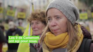 Mobilisation pour le procès en appel des 9 de Cattenom [upl. by Assilen]