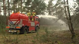 Oefening natuurbrand in Dieren [upl. by Plotkin]