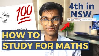 How I get 100 in Maths Exams  How to Study for Maths [upl. by Nelac2]