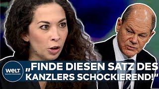 OLAF SCHOLZ Corona quotIch finde diesen Satz des Bundeskanzlers schockierendquot  Anna Schneider [upl. by Ash85]