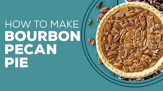 Blast from the Past Bourbon Pecan Pie Recipe  Thanksgiving Desserts [upl. by Aviva]