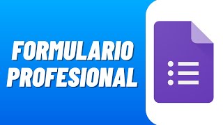 Cómo HACER un FORMULARIO en GOOGLE FORMS 2024 Cuestionarios con Google Forms [upl. by Alisia]