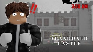 Paranormal INVESTIGATION Sa ABANDONED CASTLE Ng BROOKHAVEN Roblox [upl. by Wiencke]