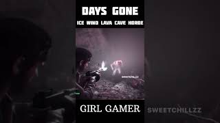 ICE WIND LAVA CAVE HORDEshorts share daysgone girlgamer [upl. by Leahcimed]