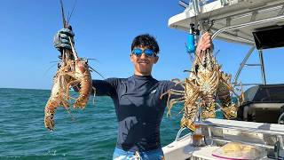 LOBSTER MINI SEASON 2024  Catching Bugs for Floridas New Mini Season  Catch n Cook [upl. by Oalsecnew]