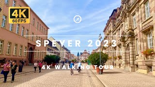 Speyer Germany 🇩🇪 4K  Walking Tour 2023  Walk to the Iconic Cathedral ⛪️ [upl. by Erimahs356]