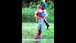 Signing Dad Kangaroo Carry from Wrap Your Baby [upl. by Ramu]