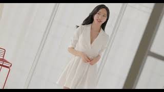 Korean beauty model No Bra LookBook [upl. by Jollanta]